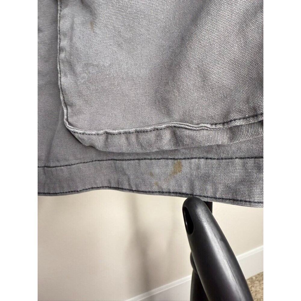 Y2K Anthropologie Unisex Jacket Utility Outdoors Button Denim Oversize Boho Med - Picture 7 of 16